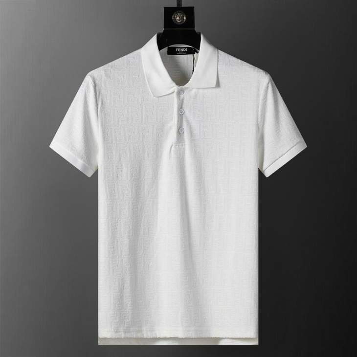 Picture of Fendi Polo Shirts Short _SKUFendiM-3XL14mr3012328174